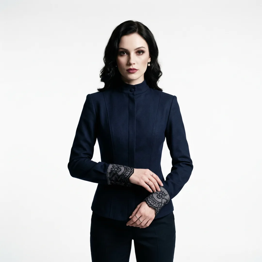 Dunkelmond Bluse